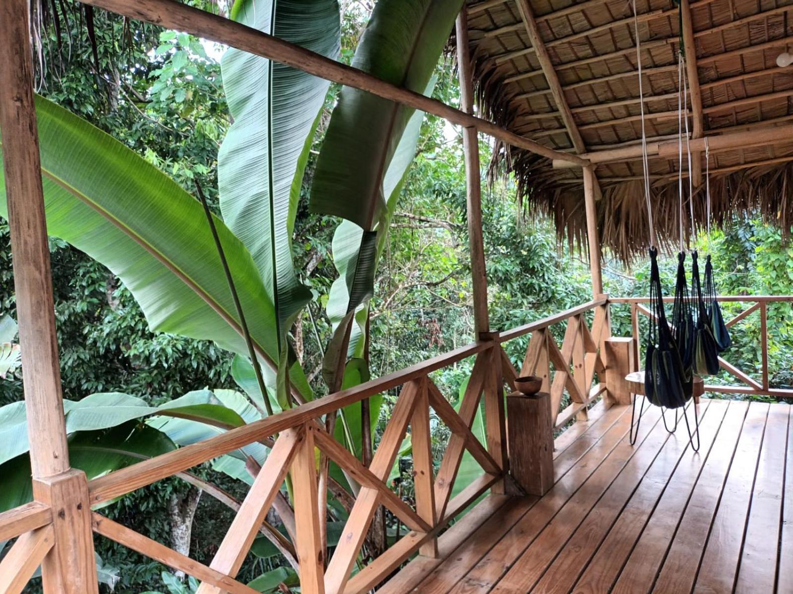 Samo Eco Lodge Las Terrenas Buitenkant foto
